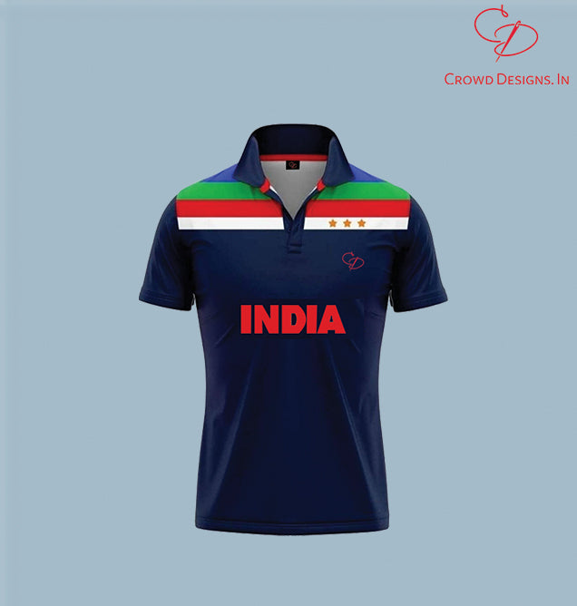 1992 India wc classic jersey – Crowd Designs